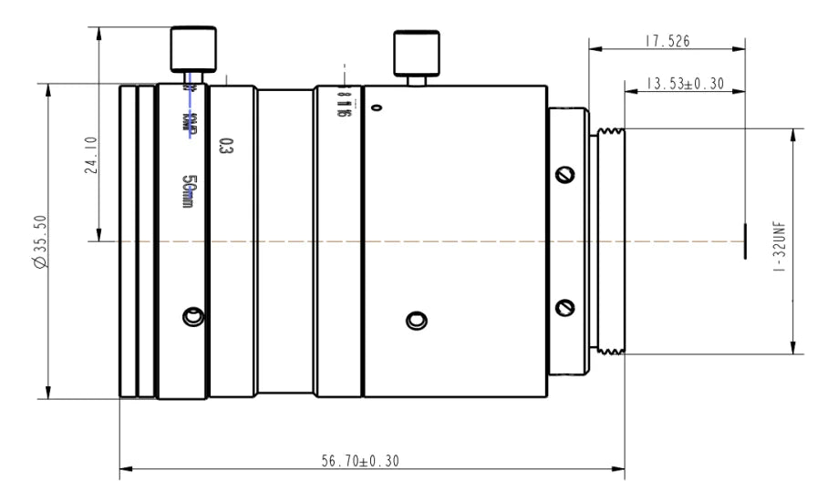 LS-FFL-0682 dimensions (mm)
