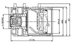 LS-SVM3818BIR-12M dimensions (mm)