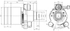 LS-SBF0550IR-4M dimensions (mm)