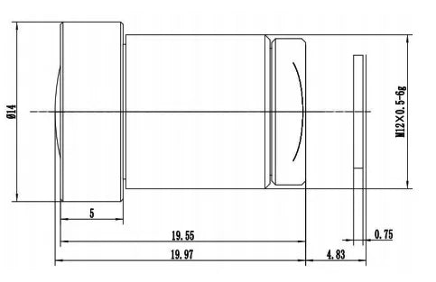LS-S18BF0416IR-4M dimensions (mm)
