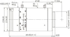 LS-SMV7528-2M dimensions (mm)