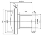 LS-CTV-0045 dimensions (mm)