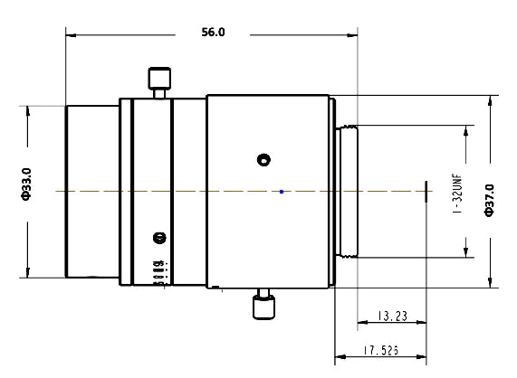LS-FFL-0518 dimensions (mm)