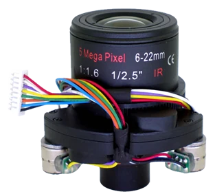 6-22 mm, 1/2.5", 5 MP, D14-mount Motorized Zoom Lens (LS-CTV-0085)