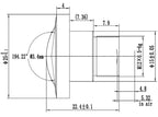 LS-CTV-0039 dimensions (mm)