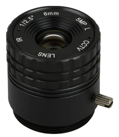 8 mm, 1/2.5", 5 MP, CS-mount Fixed CCTV Lens (LS-CTV-0011)