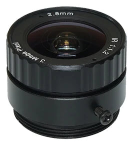2.8 mm, 1/2.7", 3 MP, CS-mount Fixed CCTV Lens, F1.2 Fixed Iris (LS-CTV-0017)