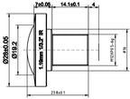 LS-CTV-0041 dimensions (mm)