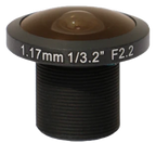 1.17 mm, 1/3.2", 8 MP, M12-mount Fisheye Lens (LS-CTV-0040)