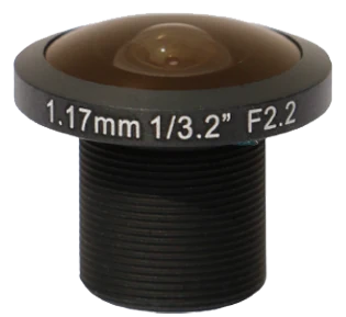 1.17 mm, 1/3.2", 8 MP, M12-mount Fisheye Lens (LS-CTV-0040)