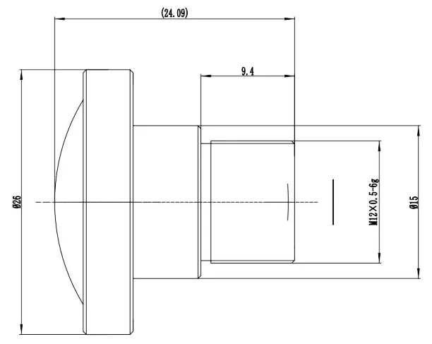 LS-CTV-0029 dimensions (mm)