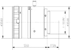 LS-SMV5028CL-10M dimensions (mm)