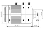 LS-CTV-0152 dimensions (mm)