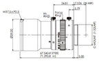 LS-FFL-0688 dimensions (mm)