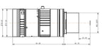 LS-SLS5028F-100M dimensions (mm)
