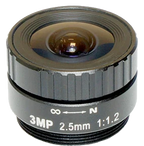 2.5 mm, 1/2.7", 3 MP, CS-mount Fixed CCTV Lens (LS-CTV-0015)