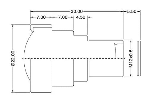 LS-S23ND5035-5MS dimensions (mm)