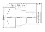 LS-S23ND5035-5MS dimensions (mm)