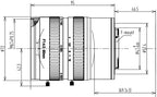 LS-SMV9015F-65M dimensions (mm)