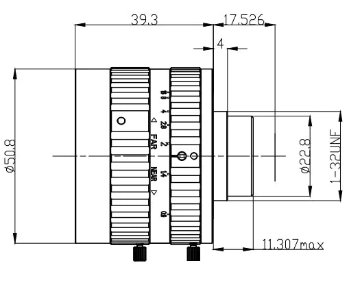 LS-SWL-0206 dimensions (mm)