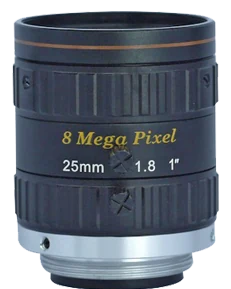 25 mm, 1", 10 MP, C-mount Machine Vision Lens (LS-S1MV2518-10M)