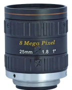 25 mm, 1", 10 MP, C-mount Machine Vision Lens (LS-S1MV2518-10M)