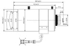 LS-CTV-0111 dimensions (mm)