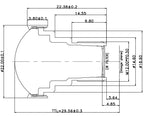 LS-SND3020DS-10M dimensions (mm)