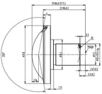LS-CTV-0033 dimensions (mm)