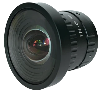 4 mm, 2/3", 6 MP, C-mount machine vision lens