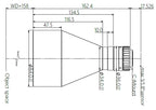LS-HBT-0141-158 dimensions (mm)