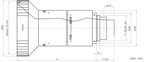 LS-KF1216-5MP-NIR dimensions (mm)