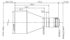 LS-TCL-0709 dimensions (mm)