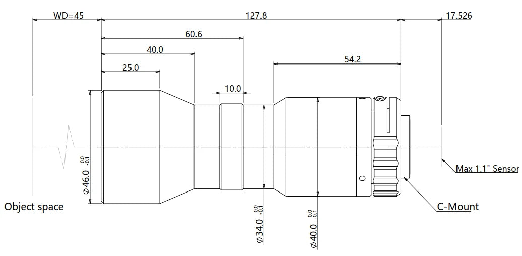 LS-TCL-0563 dimensions (mm)
