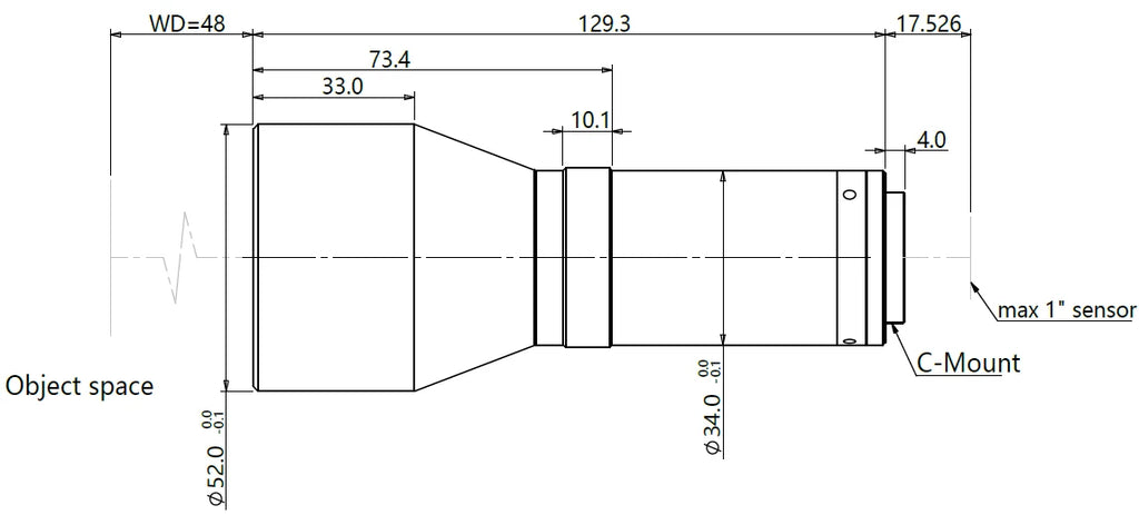 LS-TCL-0561 dimensions (mm)