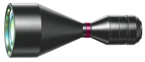 Bi-telecentric lens, 0.322x, 208 mm WD, 1.75"
