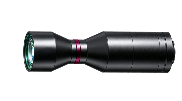 Bi-telecentric lens, 1x, 162 mm WD, object-side resolution 5.6 um