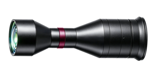 Bi-telecentric lens, 0.929x, 118 mm WD, object-side resolution 9.79 um