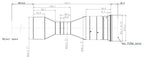LS-TCL-0704 dimensions (mm)
