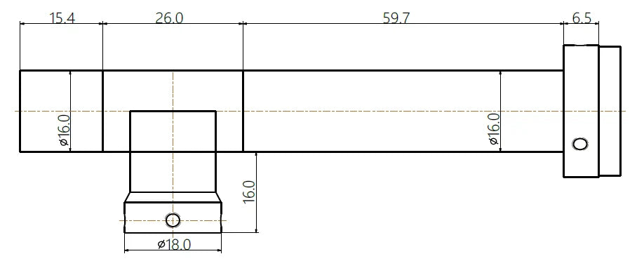 LS-HY-6-45C dimensions (mm)