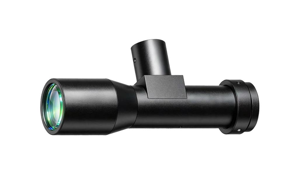 Object-Side Telecentric Lens, 0.5x, 110 mm WD, 1/2", coaxial light port (LS-TCL-0510)