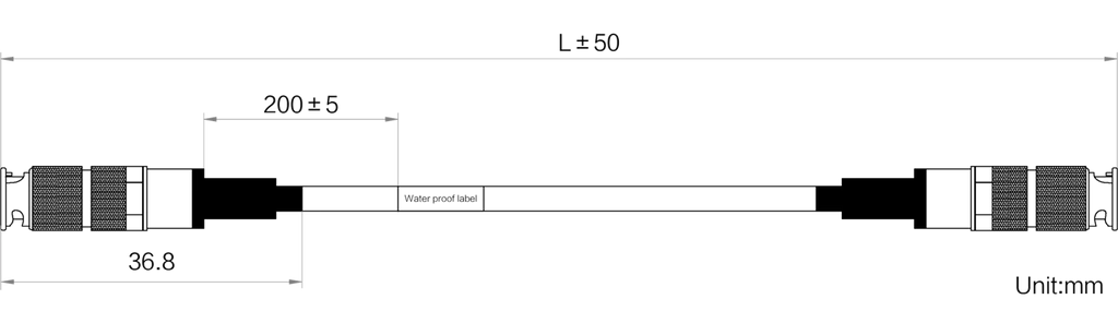 LS-CBL-0182 dimensions (mm)