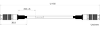 LS-CBL-0182 dimensions (mm)