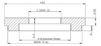 LS-LXR-0302 dimensions (mm)