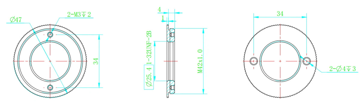 LS-LXR-0306 dimensions (mm)