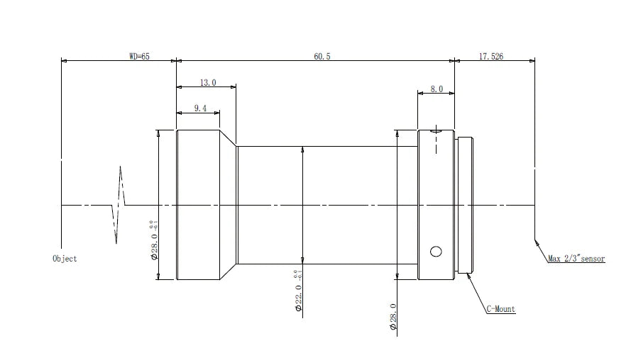 LS-TCL-0761 dimensions (mm)