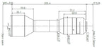 LS-KT-05-220 dimensions (mm)