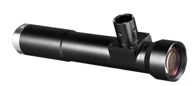 Object-Side Telecentric Lens, 3x, 110 mm WD, 1.1", coaxial light port (LS-KT-3-110C)