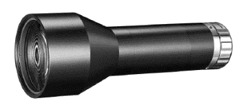 Object-side telecentric lens, 0.5x, 110 mm WD, 1.1", object-side resolution 9.4 μm