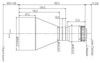 LS-KBT-0259-158 dimensions (mm)